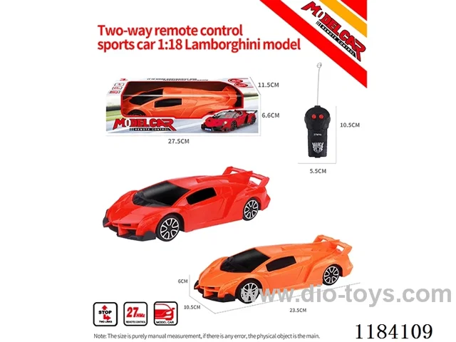 1:18 2ch rc Lamborghini sports car model regular model