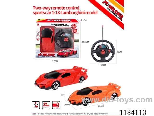 1:18 2ch rc Lamborghini sports car model regular model