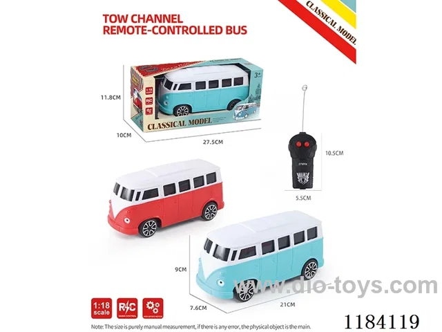 2ch rc bus model regular model