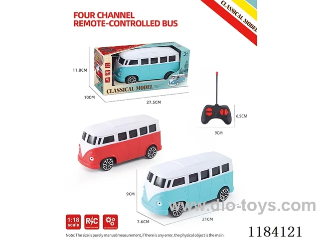 4ch rc bus model regular model