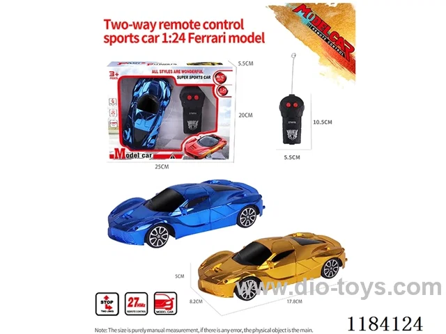 1:22 4ch rc Ferrari model electroplated