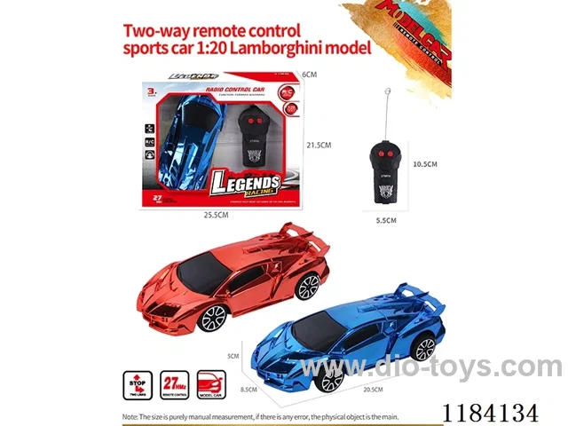 1:20 2ch rc Lamborghini sports car model electroplated