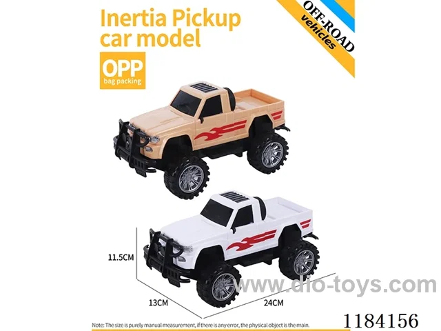 High bottom inertia pickup off-road model conventional model