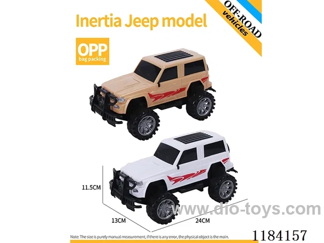 High bottom inertia Jeep off-road model regular