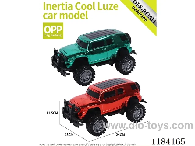 High bottom inertia Coolooze off-road model electroplating