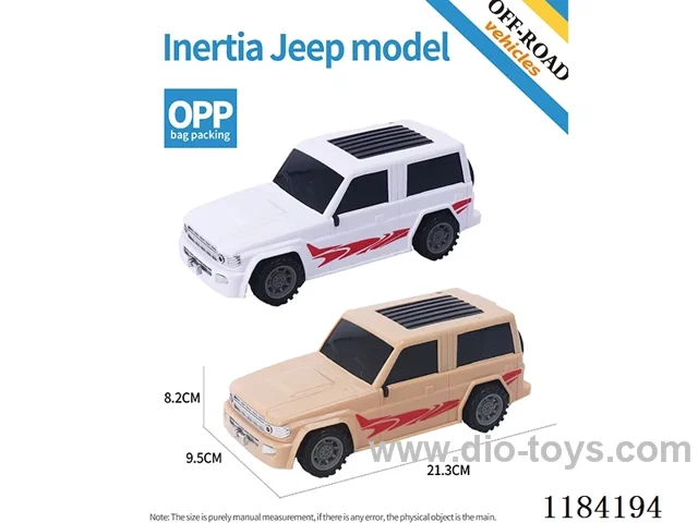 Flat bottom inertia Jeep off-road model regular