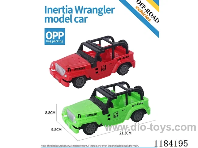 Flat-bottom inertia Wrangler off-road model regular