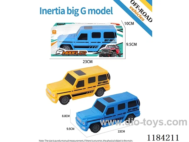 Flat bottom inertia big G off-road model conventional model