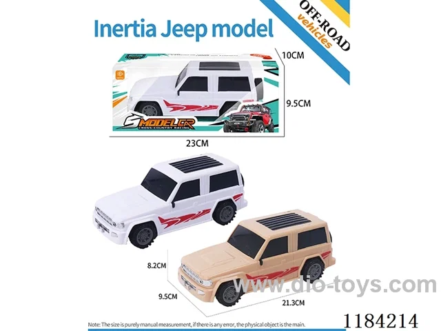 Flat bottom inertia Jeep off-road model regular