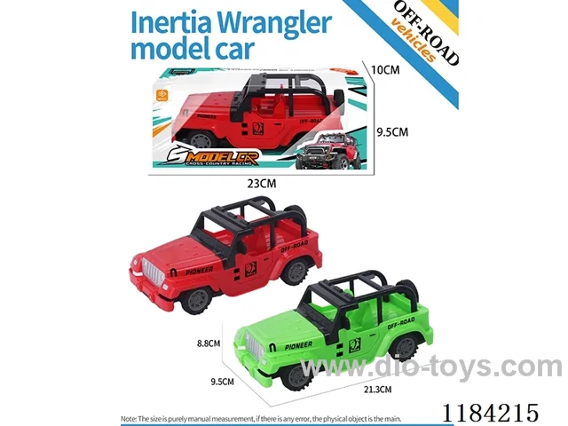Flat-bottom inertia Wrangler off-road model regular