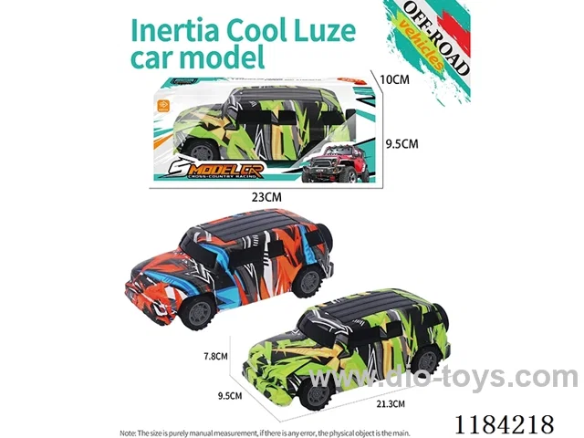 Flat inertia cool Luze off-road model graffiti