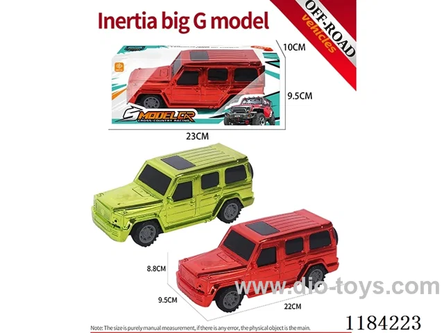 Flat bottom inertia large G off-road model electroplating