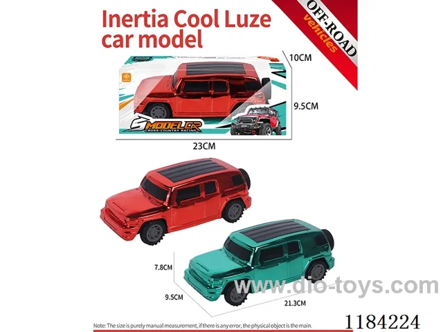 Flat bottom inertia Coolooze off-road model electroplating