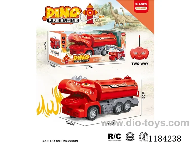 Dinosaur 2ch rc 1:30 Fire storage truck