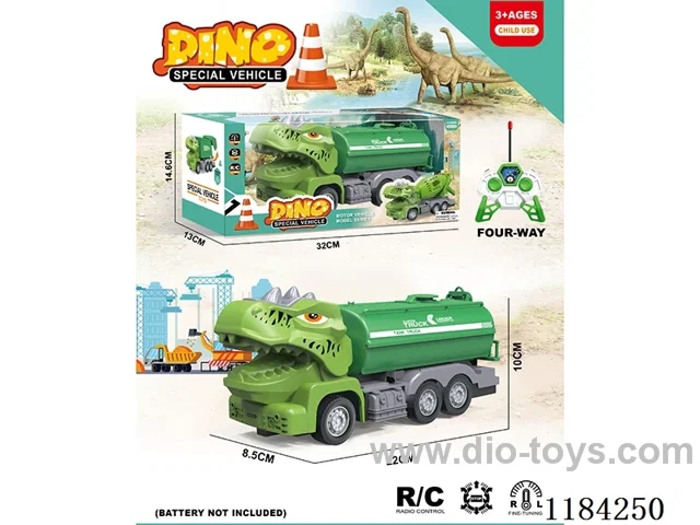 Dinosaur 4ch rc 1:30 Sanitation storage sprinkler