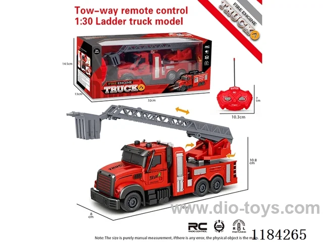 2ch rc 1:24 Fire ladder truck