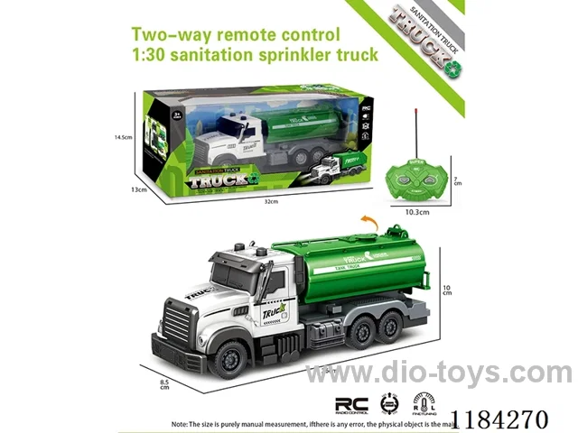 2ch rc 1:24 Sanitation storage sprinkler