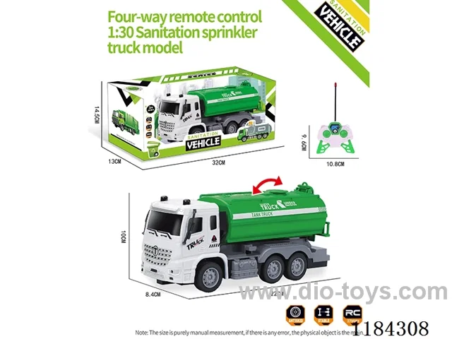 4ch rc 1:30 Sanitation storage sprinkler