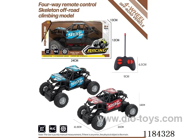 4ch rc skeleton off-road climbing model