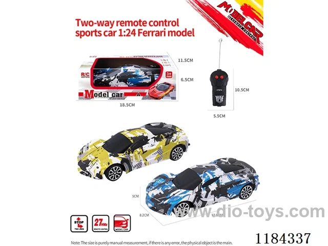 1:22 4ch rc Ferrari car model graffiti