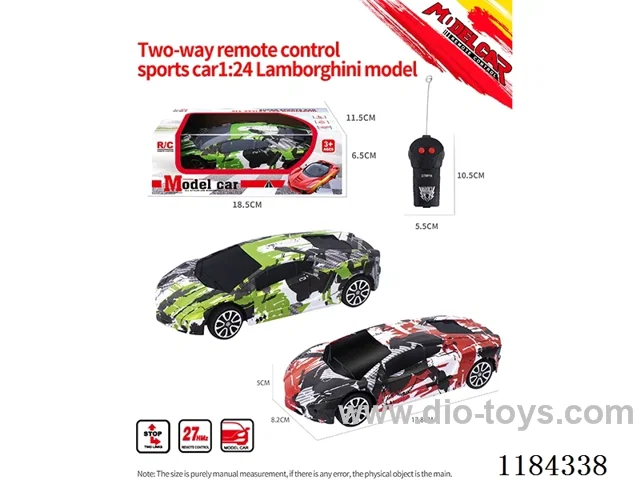1:22 4ch rc Lamborghini sports car model graffiti model