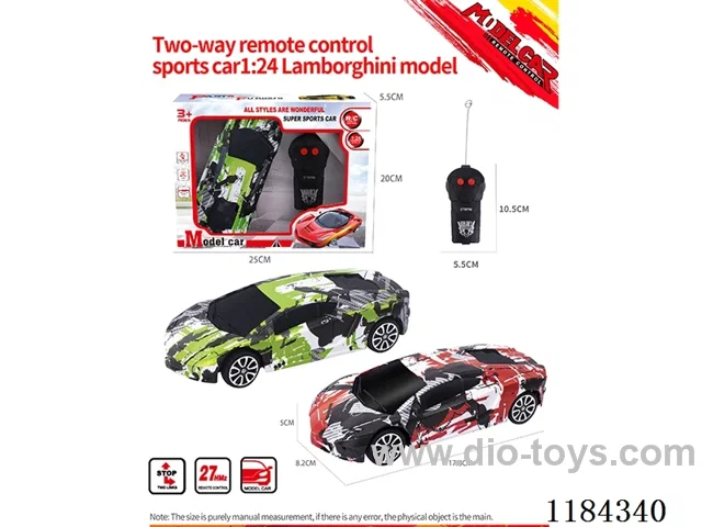 1:22 4ch rc Lamborghini sports car model graffiti model