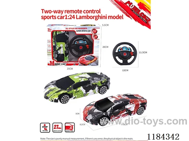 1:22 4ch rc Lamborghini sports car model graffiti model