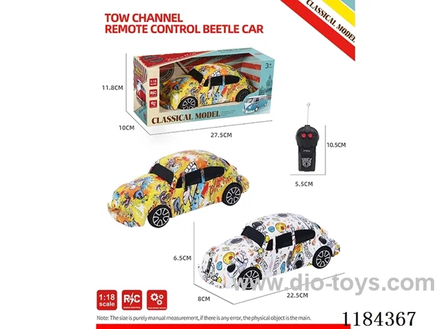 2ch rc Beetle model graffiti