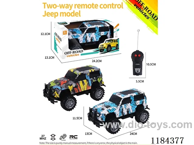 2ch rc High bottom Jeep model graffiti