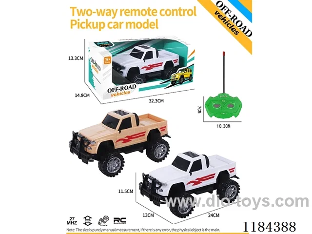 2ch rc high-bottom pickup off-road model regular