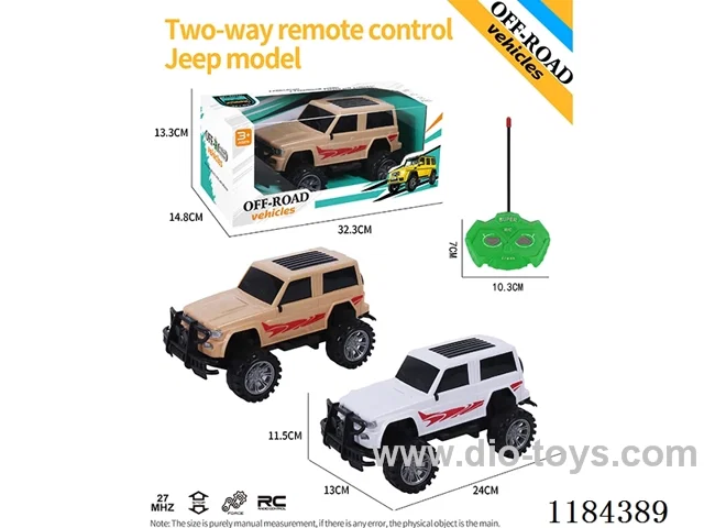 2ch rc high-bottom Jeep off-road model regular