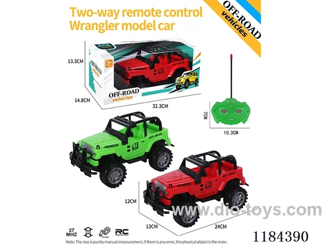 2ch rc high-Bottom Wrangler off-road model regular