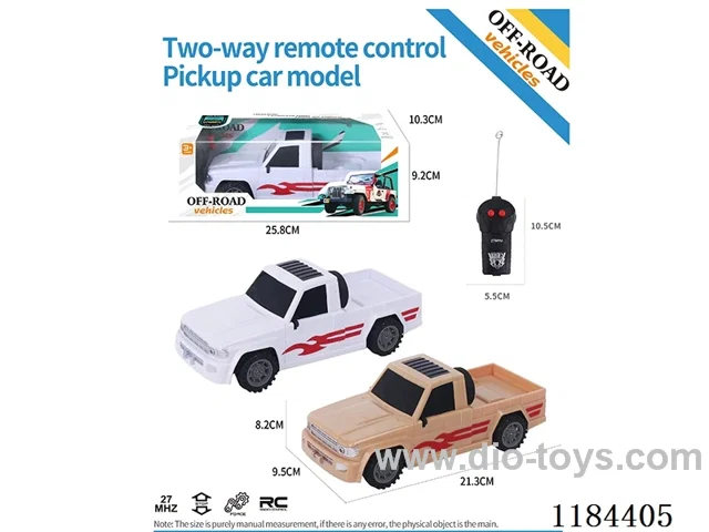 2ch rc flat-bottomed pickup off-road model regular