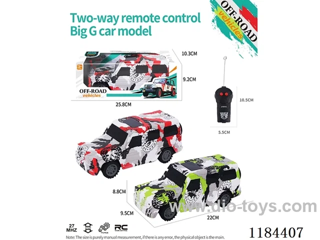 2ch rc Flat G off-road model graffiti