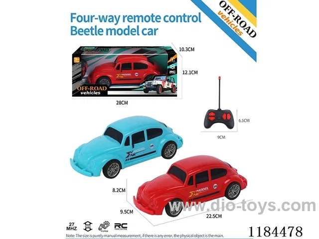 4ch rc flat-bottled Beetle model regular