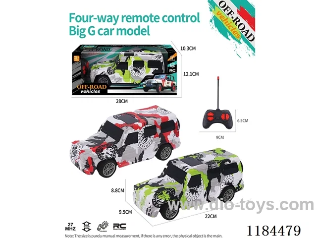 4ch rc Flat G off-road model graffiti