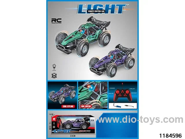 RC car with light