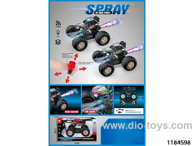 RC car with light