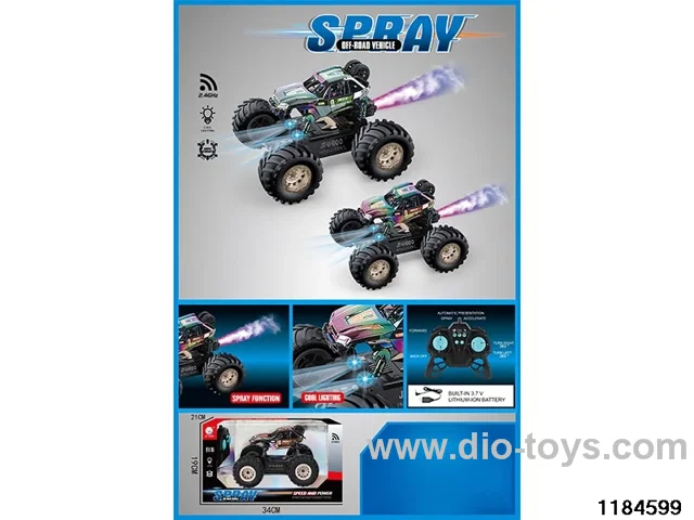 RC car with light