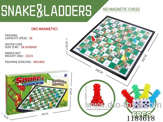 Snake Chess (non-magnetic)