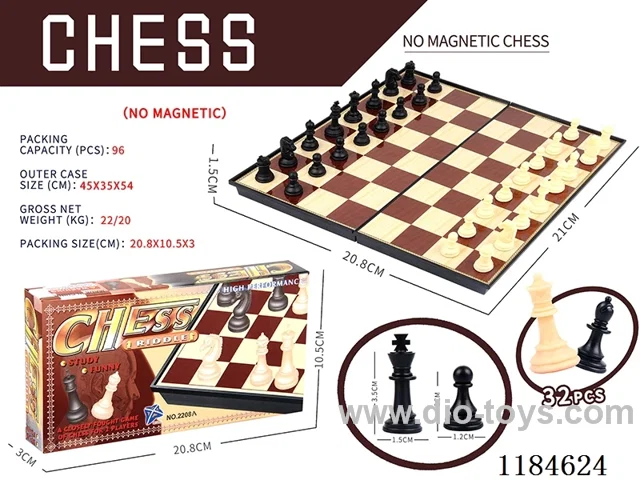 Chess (non-magnetic)