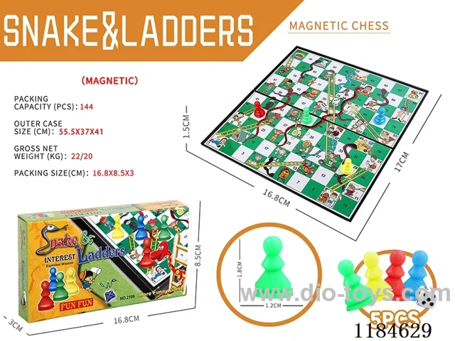 Snake Chess(with magnet)
