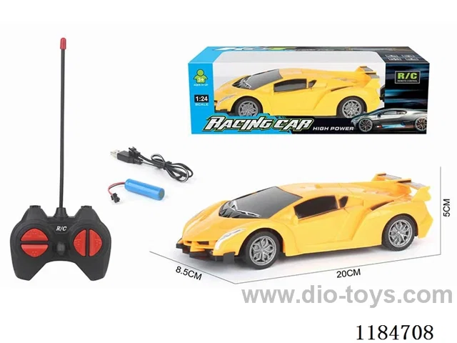 1:24 27MHZ 4ch rc car lamborghini included battery