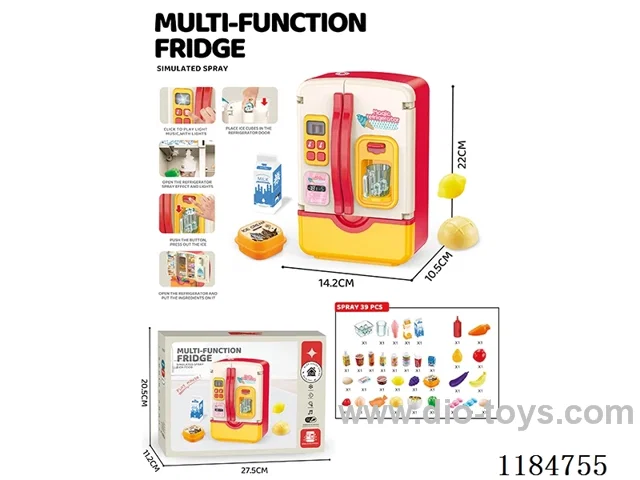 Light & Music Refrigerator 39PCS (with spray)