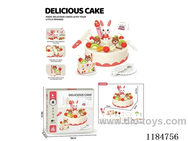 Cake Cutting Fun 43PCS