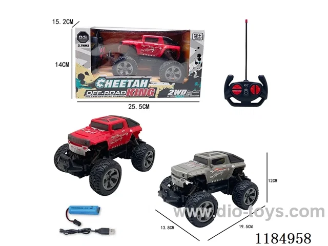4ch rc car with light included battery