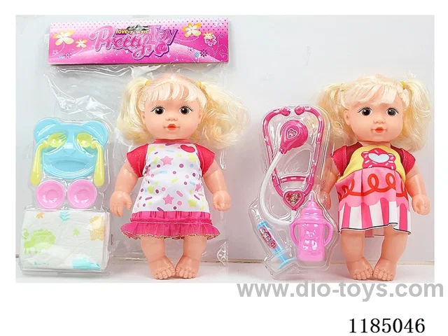 10 inch 23 cm 5 joints empty body curved legs doll + plastic parts + IC (AG13 * 2) a variety of mixed