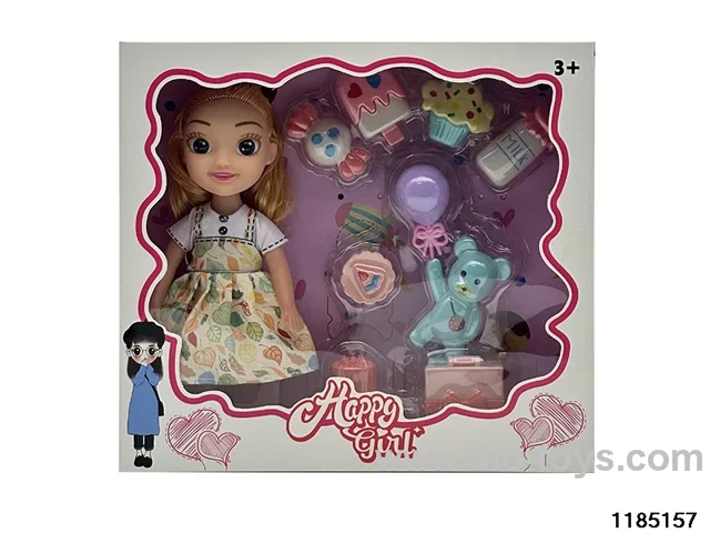 9 inch musical fat boy doll set