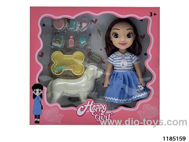 9 inch musical fat boy doll set