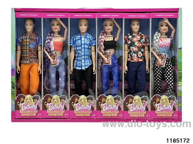 11.5 inch 11 joint Barbie set